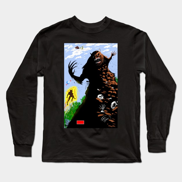 Altered Beast HD Long Sleeve T-Shirt by DougSQ